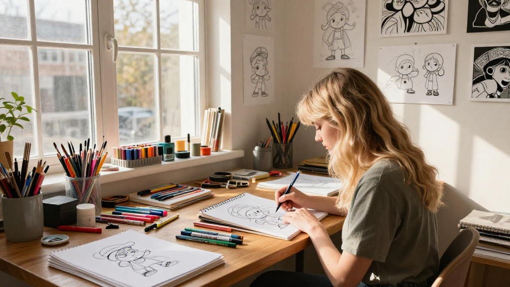 How to Begin Drawing Cartoons Easily